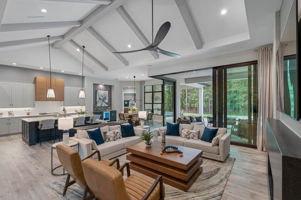 The inspiration of Arthur Rutenberg’s Copperleaf model is a home that embodies a low country elegant lifestyle.